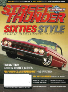 STREET THUNDER 2005 NOV/DEC - '61 OLDS 88, '60 FORD STARLINER, '68 DODGE DART